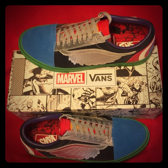 vans x marvel old skool
